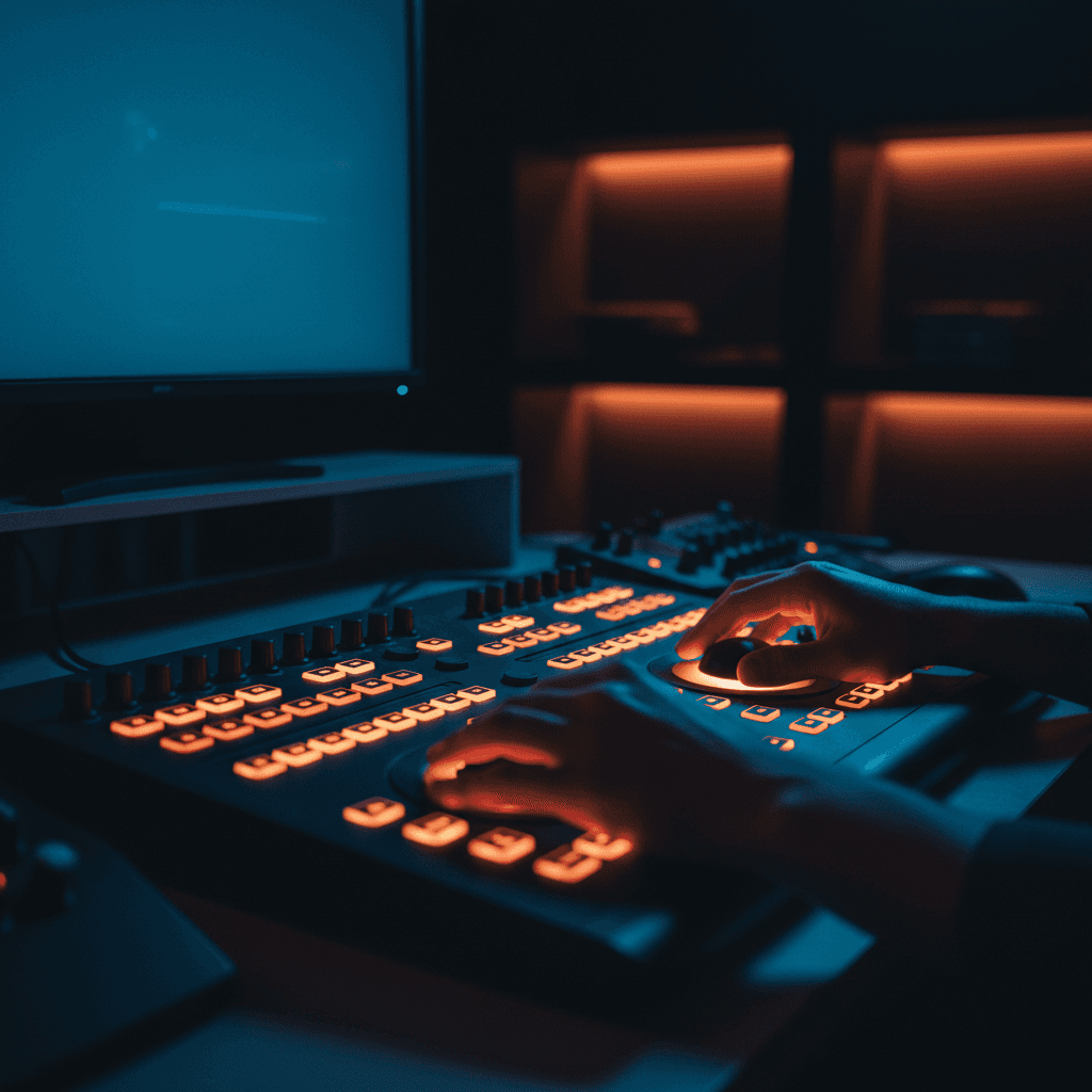 Editing and color grading