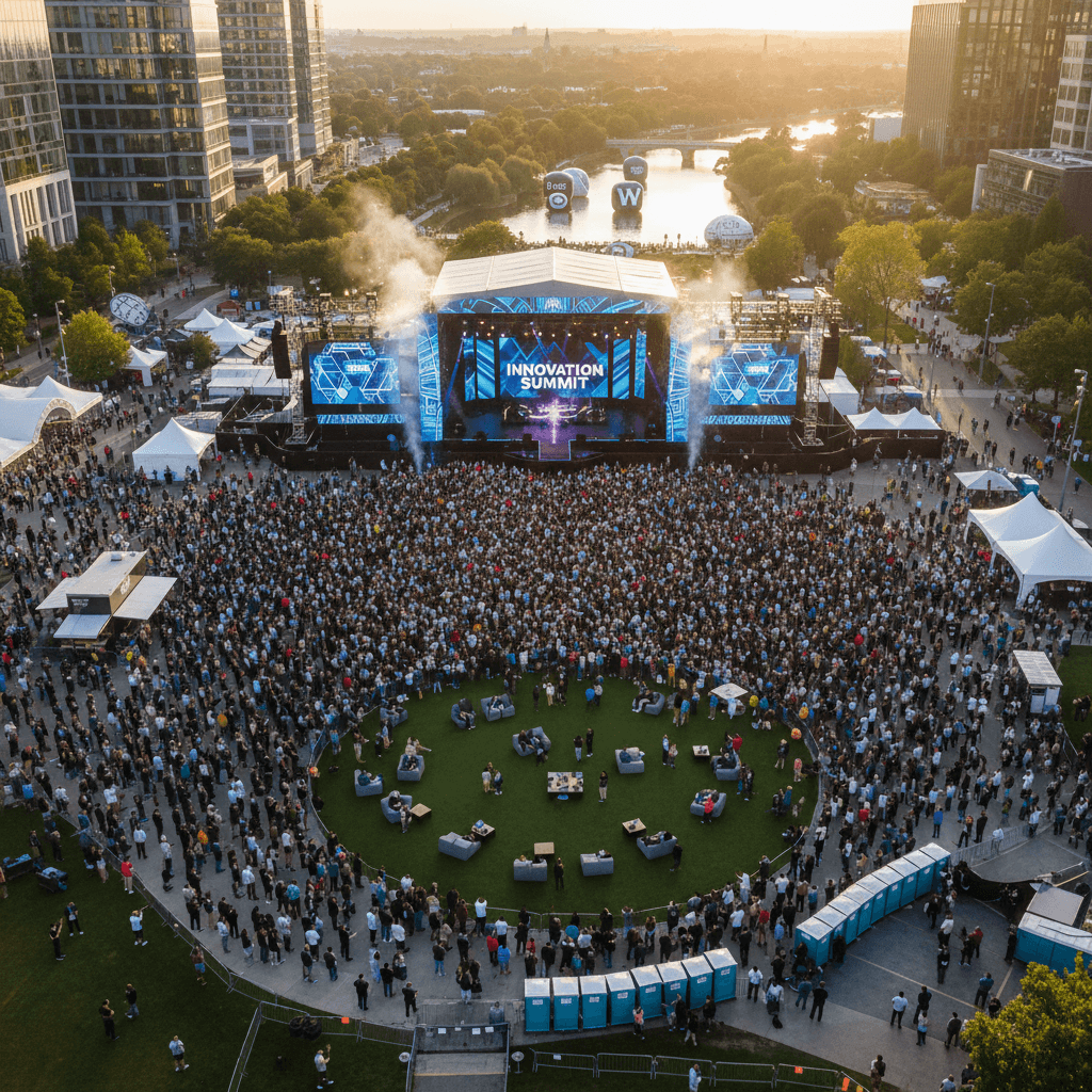 Drone aerial coverage