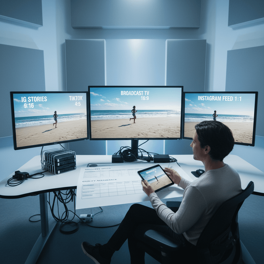 Multi-format commercial delivery and optimization
