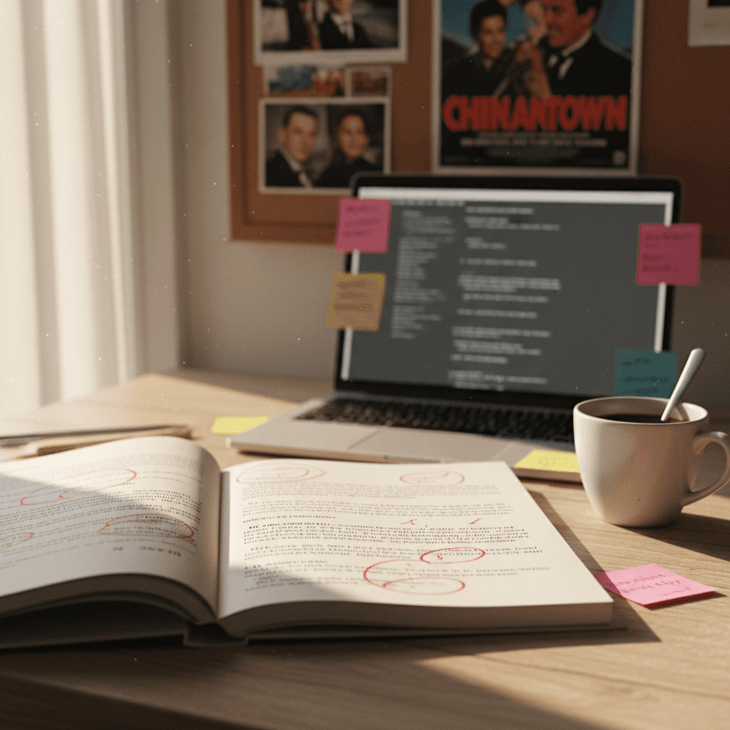 Scriptwriting and planning