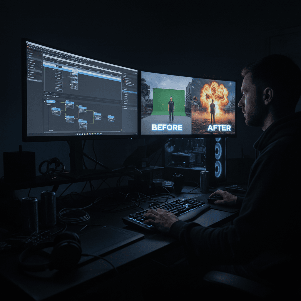 Visual effects and compositing