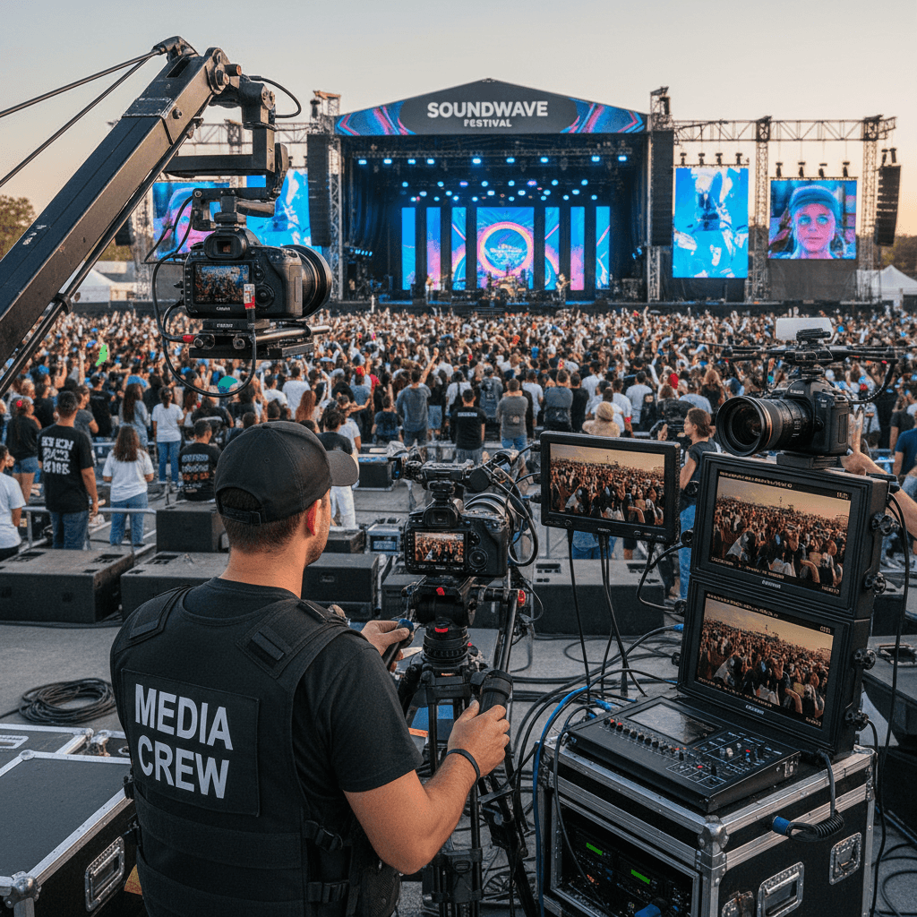 Multi-camera video setup