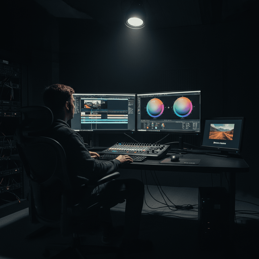 Post-production editing